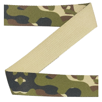 Polysangle sublimée camouflage sur grège 30mm