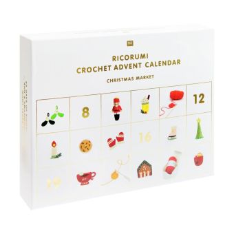 Calendrier de l'Avent Ricorumi - Marché de Noël - Rico Design