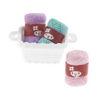 Panier miniature avec laine pour le monde des lutins - Rico Design