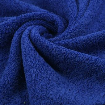 Tissu éponge Confort bleu royal