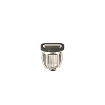 Attache cartable couleur argent 3,2cm x 3,7cm