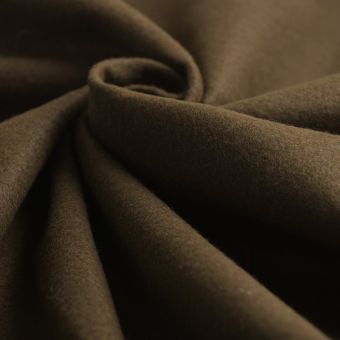 Tissu feutrine petite laize marron 90 cm