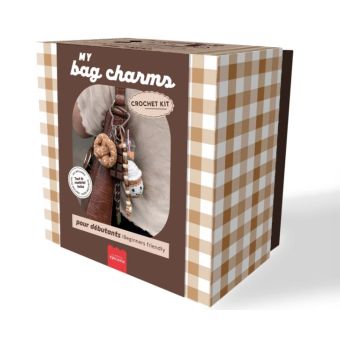 Kit DIY crochet - Bag charms coffee time - La Petite Épicerie