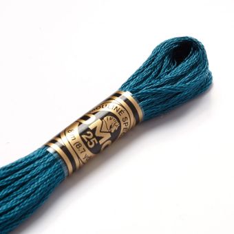 Fil mouliné à broder - Tons bleus - COL 3808