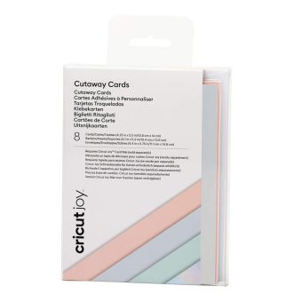Cricut Joy - 8 cartes et enveloppes pastel