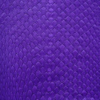 Cuir de Saumon SQUAMA Satiné Ultraviolet large