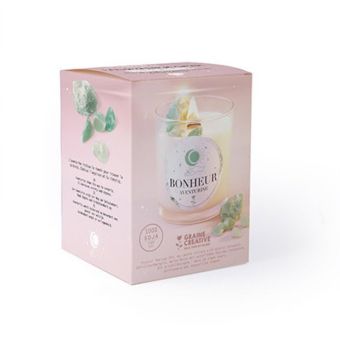 KIT DIY BOUGIE LITHOTHERAPIE AVENTURINE/AMAZONITE