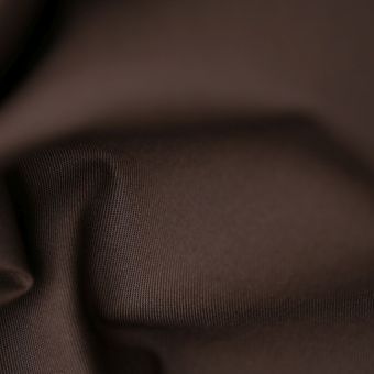 Tissu sergé uni Idéal marron
