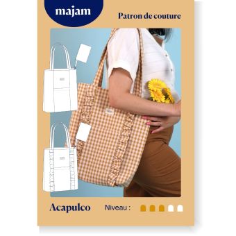 Patron couture Sac cabas - Acapulco,Format: Pochette