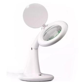 Loupe lumineuse avec socle à LED - Prym