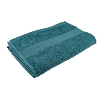 Drap de douche vert 70x140cm 450gsm