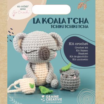 Kit DIY - Crochet Amigurumi Koala 