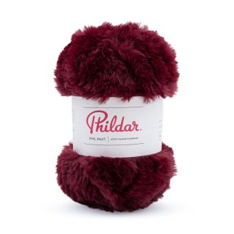 Pelote de laine phil inuit burgundy Phildar