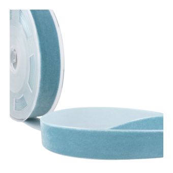Bobine 10m Velours haute densité bleu gitane
