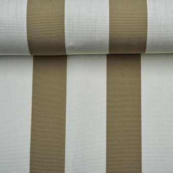 Tissu toile outdoor antiuv, déperlant beige 160cm