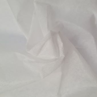 Entoilage intissé thermocollant léger blanc 90cm