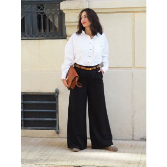 Patron couture pochette - pantalon tailleur Pollino - Atelier 8 Avril