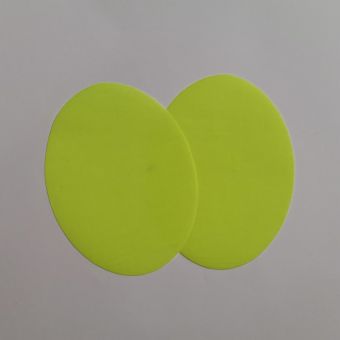 Thermocollant genou Récréatys jaune fluo