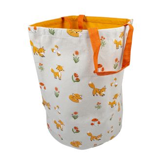 Sac a jouet Léonard le renard 35x40cm