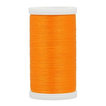 Bobine fil coton orange 100m Mondial Tissus