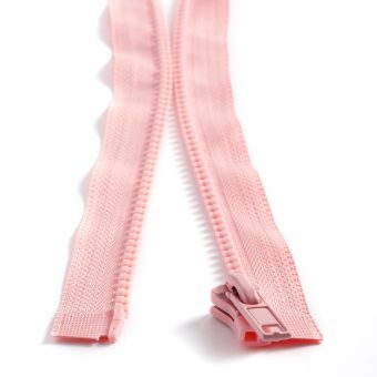 Fermeture injectée séparable n°6 - 80 cm Rose