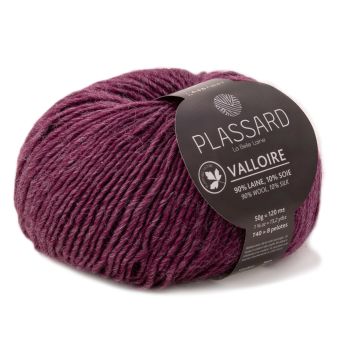 Pelote de laine Valloire N°91 violet