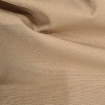 Toile unie Outdoor polyskin anti-uv et Teflon beige corde 150 cm