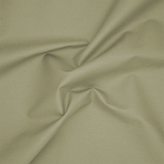 Tissu damassé coton enduit déperlant Paint - Uni enduit Sauge