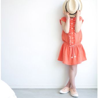 Patron Marieke combinaison et robe enfant 3 - 12ans - IKATEE