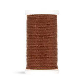 Bobine fil 100 m 100% polyester marron