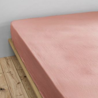 Drap housse "Gaïa" 140 x 190 cm "Gaze de Coton"
