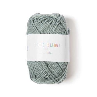 Fil à crocheter Creative Ricorumi dk vert de gris 038 coton 57,5m - Rico Design