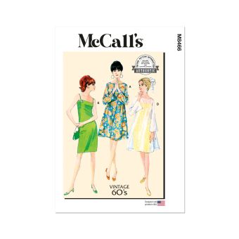Patron Mc Call's M8466K5 Robe du 36 au 44