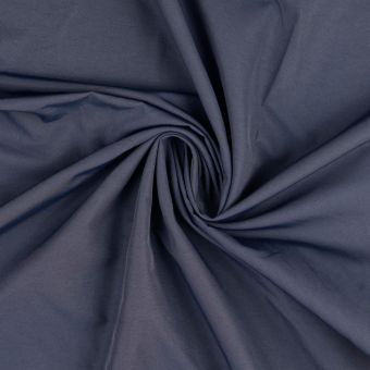 Toile trench coat légère déperlante marine