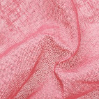 Tissu voilage Kaolin rose plombé 300cm - Origine France