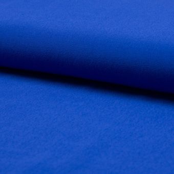 Tissu crêpe georgette viscose uni bleu royal