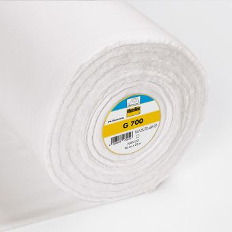 Entoilage tissé polyvalent thermocollant Vlieseline G700 blanc  