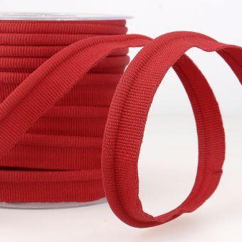 Dépassant passepoil rouleau 6mm carmin