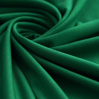 Tissu jersey Tencel elasthanne uni vert