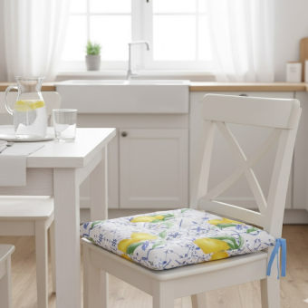 Galette de chaise Preppy Riviera 40x40 cm