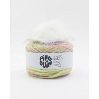 Pelote de fil à tricoter Bunny arlequin - Pingouin