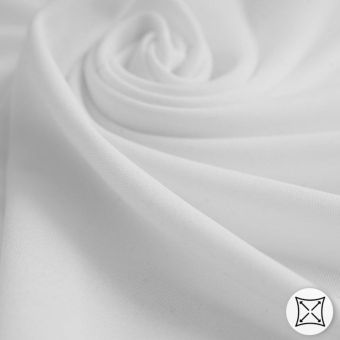 Tissu doublure claudia maillot de bain blanc