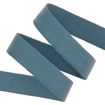 Ruban sergé chevron 20 mm canard