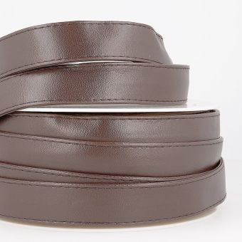 Sangle simili uni gris moyen 25mm