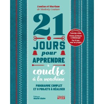 Livre 21 jours pour apprendre a coudre