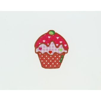 Écusson thermocollant Cupcakes mignon