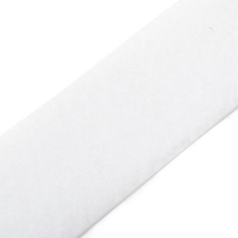 Bande velours à coudre 50mm - Blanc
