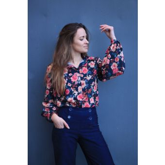 Patron Gaïa chemise femme du 34-52 - Cha'Coud