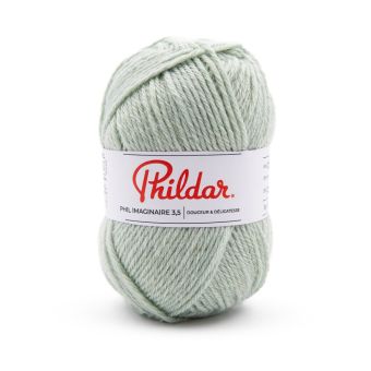 Pelote de laine phil imaginaire 3,5 opaline Phildar