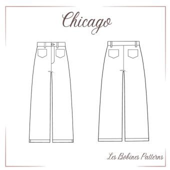 Patron de couture Pantalon Chicago - Taille 34 au 56